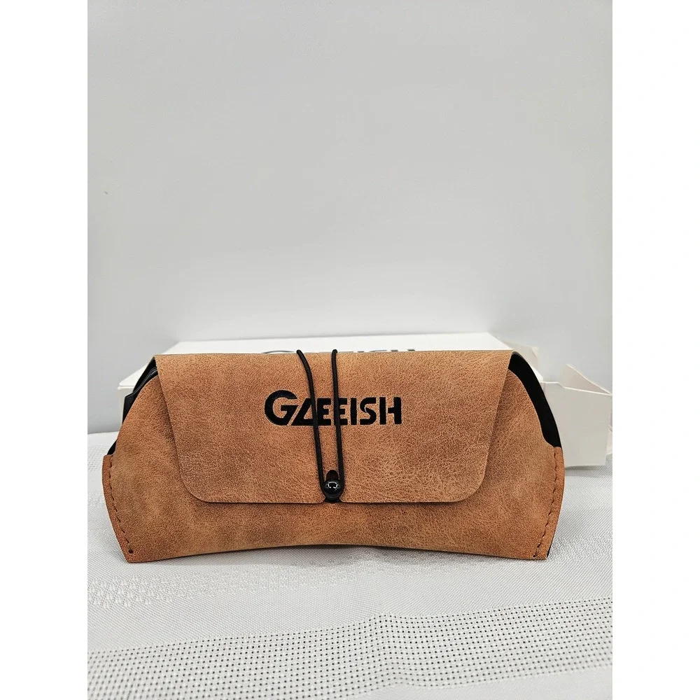 Gleeish Polarized Fit Over Sunglasses Black Oversized Square GST8709-P-01-09 NEW - Picture 3 of 8
